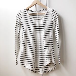 BP long sleeved striped tee